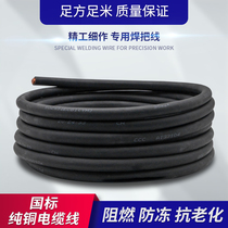 Zhiying welding pliers sail welding machine welding wire Cable National standard pure copper faucet wire Grounding wire Take iron wire