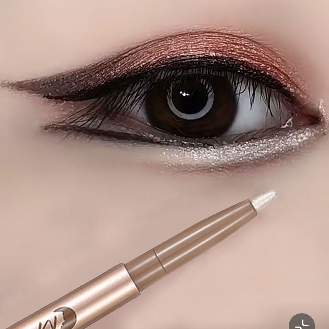 Pensmith Lying Silkworm Pen Female Outlines Highlights, Brightens Shadows, Waterproof, Doesn't Smudge Eyes and Faces Down to Matte