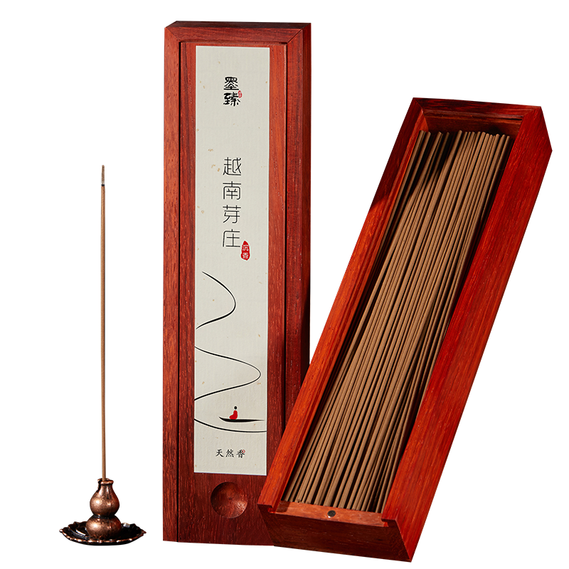 墨臻伽藍香線香持久香氛天然奇楠沉香香薰盒裝禮盒-Taobao-Tmall
