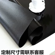 Matte khăn trải bàn màu đen PVC mềm cà phê kính bảng mat chống thấm dầu nóng khăn trải bàn dày bảng thảm miếng đệm - Khăn trải bàn