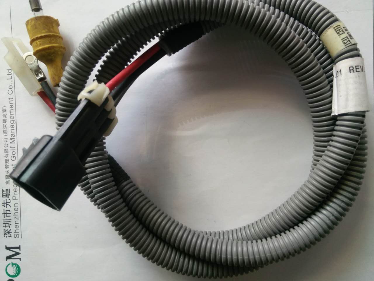 clubcar accessories 102881401 102881402 socket cable sightseeing car electric car accessories