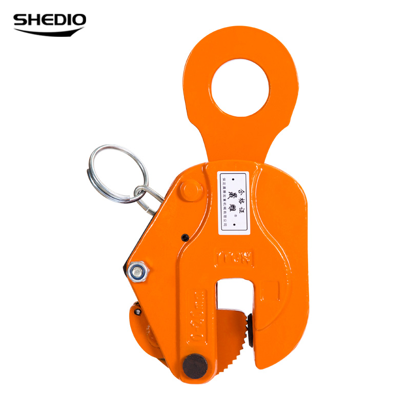 Vertical lifting pliers 1 ton 3T 5T 10T steel plate vertical lifting pliers Steel plate hook lifting lifting pliers Steel plate clamp