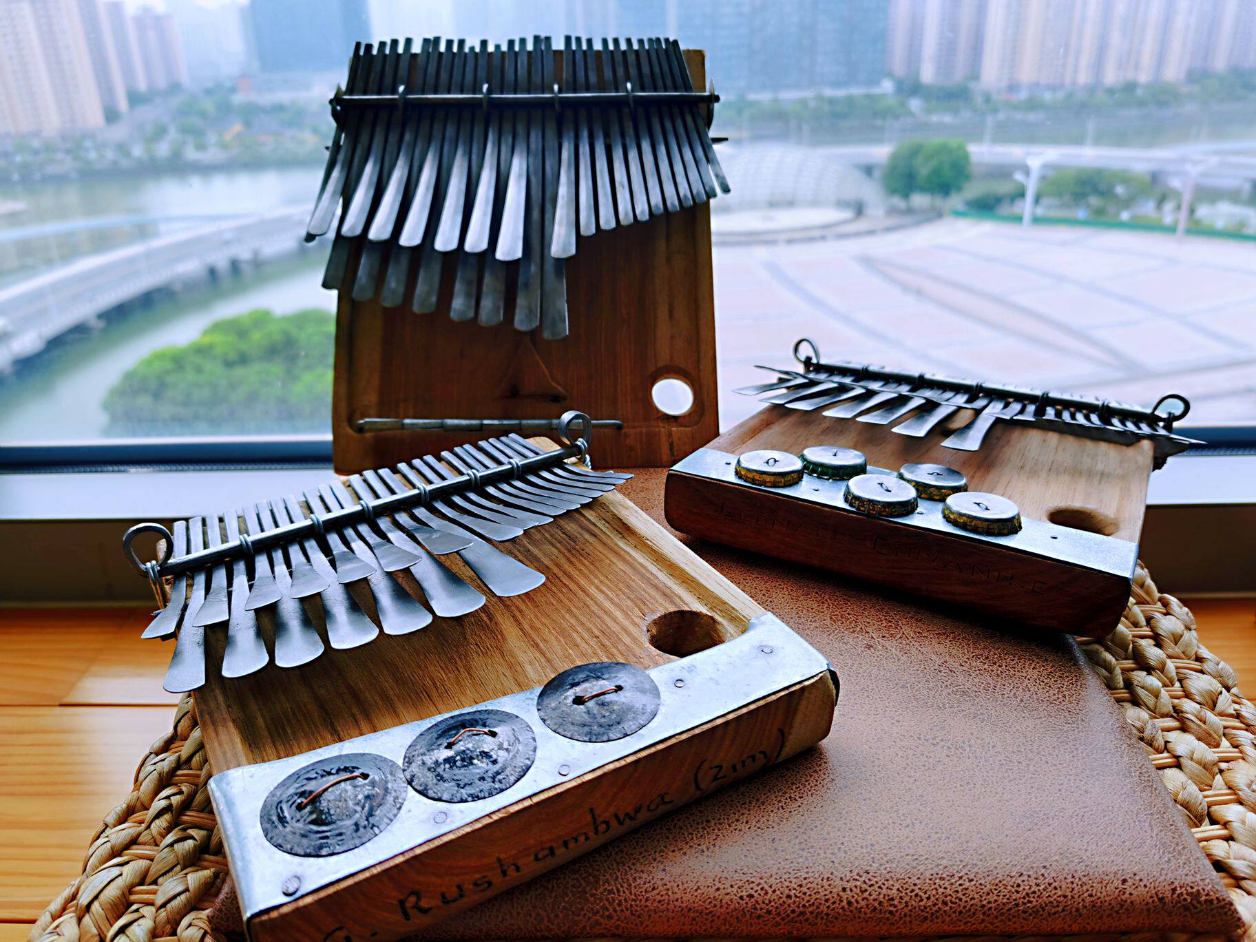 Authentic Shona Ambira Qin Mbira Zimbabwe musical instrument professional playing thumb piano Kalimba