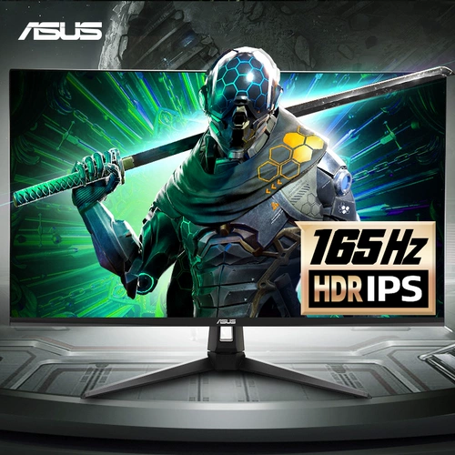 Asus asus tuf27 дюйм 165 Гц игры E -Sports Monitor 1MS Отклик IPS Desktop ЖК -дисплей VG279QL1A HDMI HDR400 Вращающий подъемный кронштейн 32