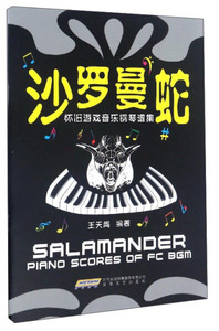沙罗曼蛇:怀旧游戏音乐钢琴谱集 作者王天闻编著的书 安徽文艺出版社 9787539659268书籍图书正版包邮偏远地区不包邮