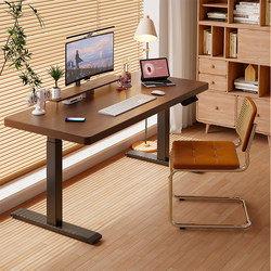 Computer Desk Desktop Electric Lifting Table E-sports Table and Chair Adult Bedroom For Home Desk Workbench Learning Desk