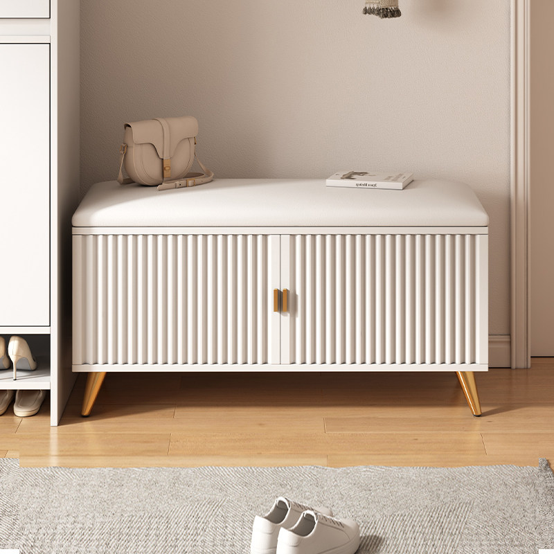 Doorway shoe changing stool Home Entrance Shoes cabinet Stool Light Extravagant Storage Wearing a bench strip stool can be sat softly covered in the door stool-Taobao