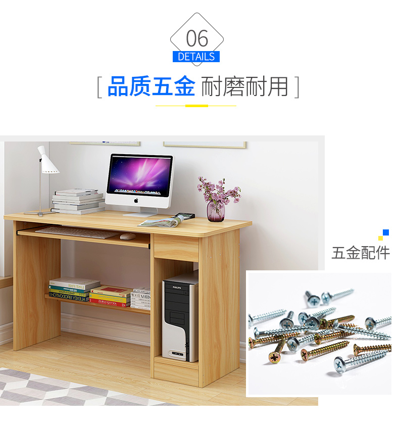 Bàn máy tính để bàn nhà phòng ngủ bàn đơn giản nghiên cứu kinh tế bàn viết đơn giản hiện đại sinh viên bàn nhỏ - Bàn bàn tròn
