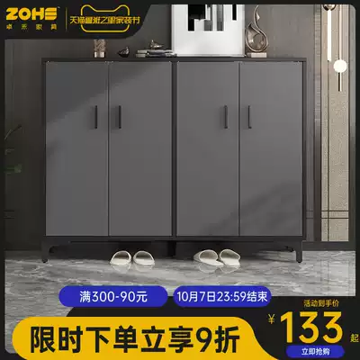 Shoe cabinet light luxury home door porch cabinet simple modern entrance shoe cabinet one wall and two balcony storage cabinet