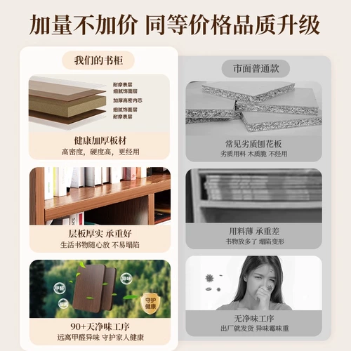 Бытовой книжный шкаф, витрина для гостиной, встроенный настенный шкаф для хранения, напольный студенческий домашний стеллаж для хранения, шкафчик для хранения