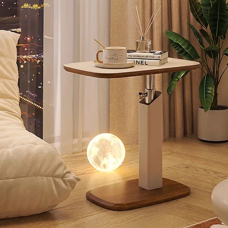 Sofa Side Table, Movable, Adjustable, Wheeled Coffee Table, Small Desk, Living Room C-Shaped Bedside Table, Computer Desk, Storage Rack Sofa Side Table, Movable, Adjustable, Wheeled Coffee Table, Small Desk, Living Room C-Shaped Bedside Table, Computer Desk, Storage Rack