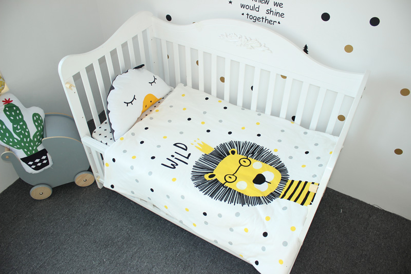 Baby all-cotton air conditioner quilted by machine washable newborns in spring and summer autumn and winter season by baby quilt