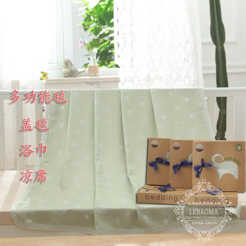 ecfl baby bamboo fiber baby cool mat cover blanket summer children bath towels baby stroller cover blanket no fluorescent