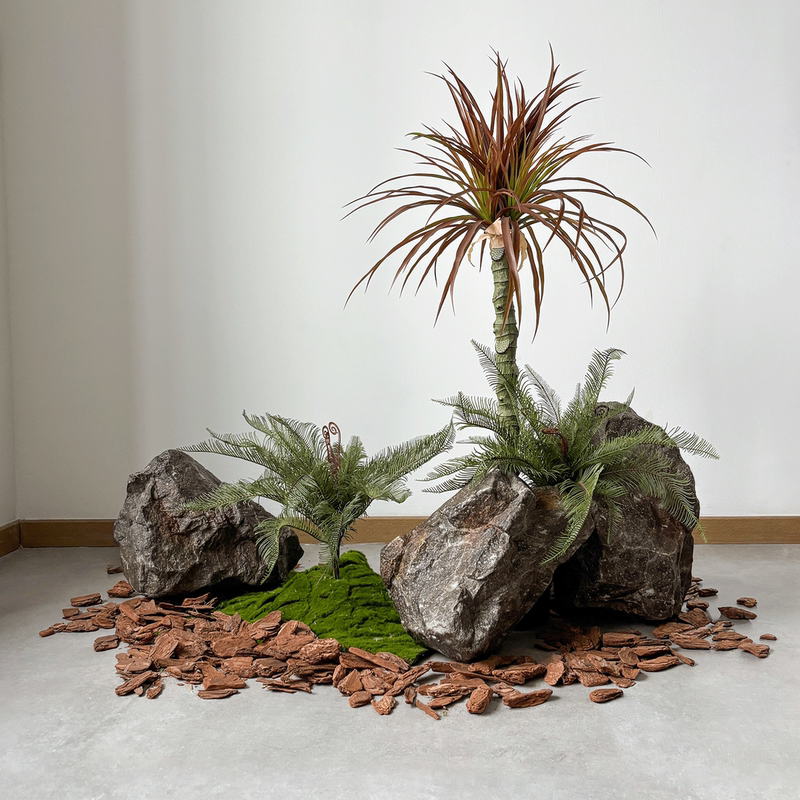 Simulated Foam Resin-Colored High-Realist Stone Ornaments, Garden Fake Stones, Photography Props, Indoor Model Landscaping