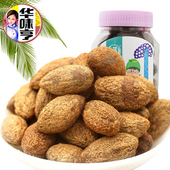 Huaweiheng Licorice Olives 180g*10 Cans Sweet and Sour Olives, Preserved Fruits, Candied Plums, Office Snacks