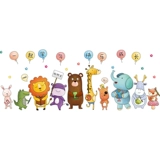 Детские настенные наклейки, мультяшная наклейка для раннего возраста, самоклеющиеся обои