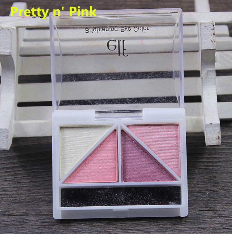 Elf E.L.F Makeup Foundation Series Alum Four Eyeshadow 2.5g Shell với độ hao mòn nhỏ trên 30 phấn mắt etude house