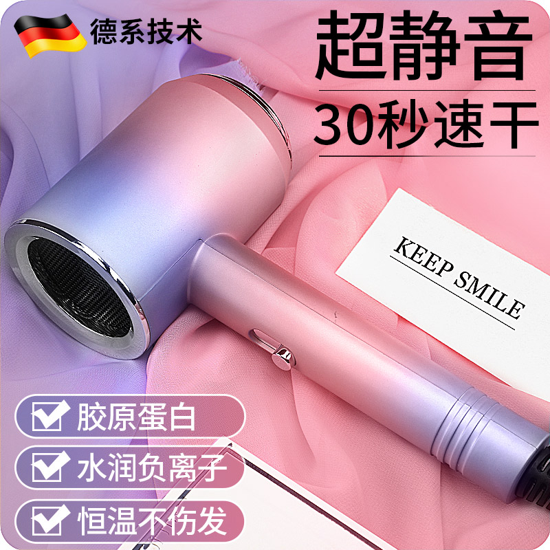 German electric hair dryer home negative ion hair care high power barber shop special hair dryer mute