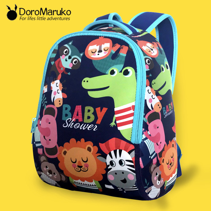 3D children's school bag stereo sound kindergarten backpack Korean version of large capacity primary school students and men and women 3-5-6 years old baby