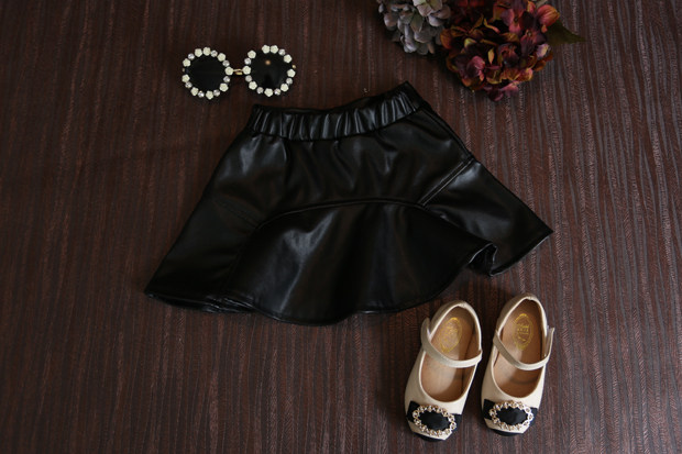 Jupe enfant YUKI en cuir - Ref 2050921 Image 8