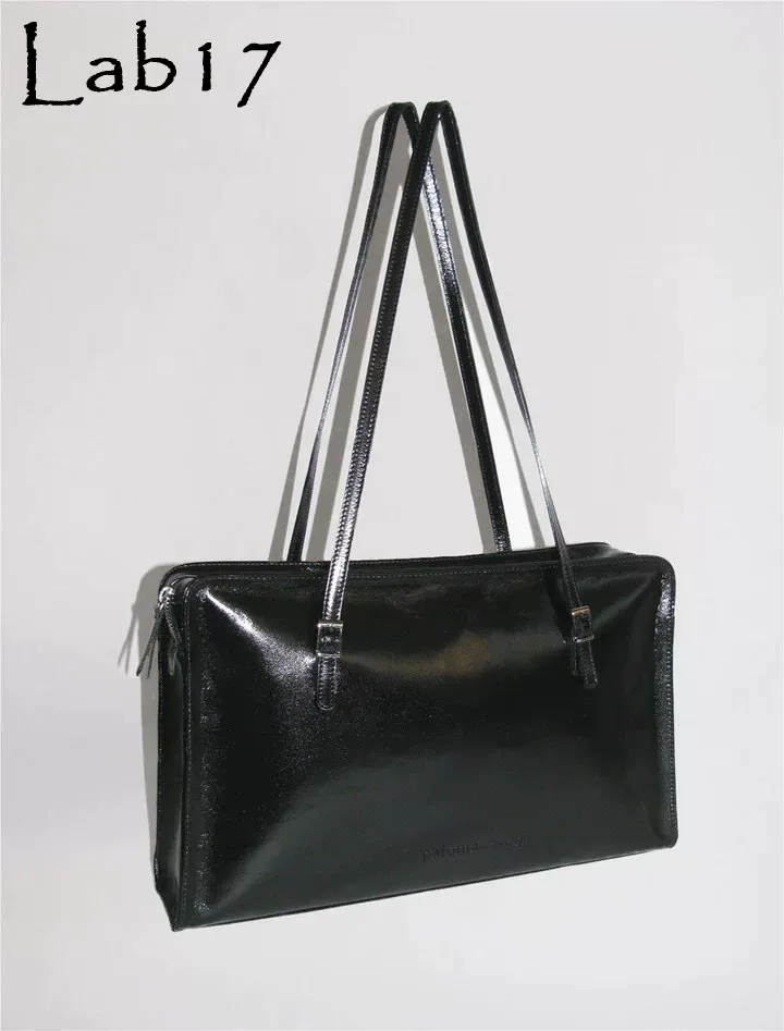 【Paloma Wool Designer Brand】Сумка tote с одним плечом из натуральной кожи коровьего кожаная без запаха, подлинная 24 новые масла воска
