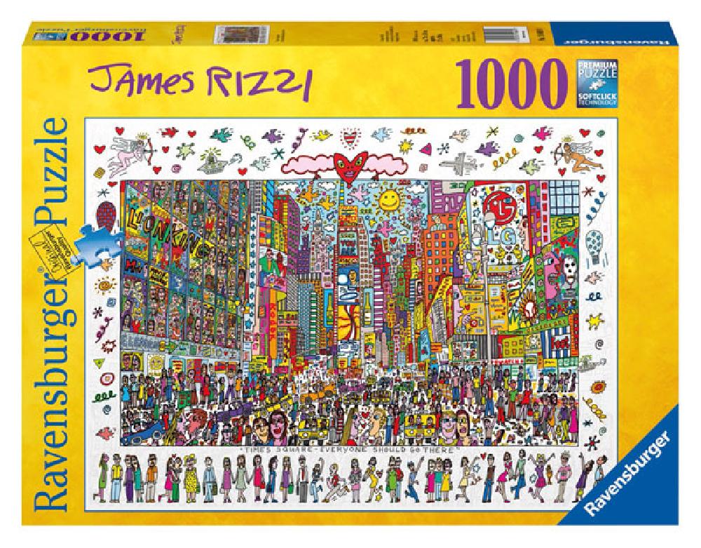 Spot Ravensburger New York Times Square Germany imported puzzle toys 1000 pieces adult toy large