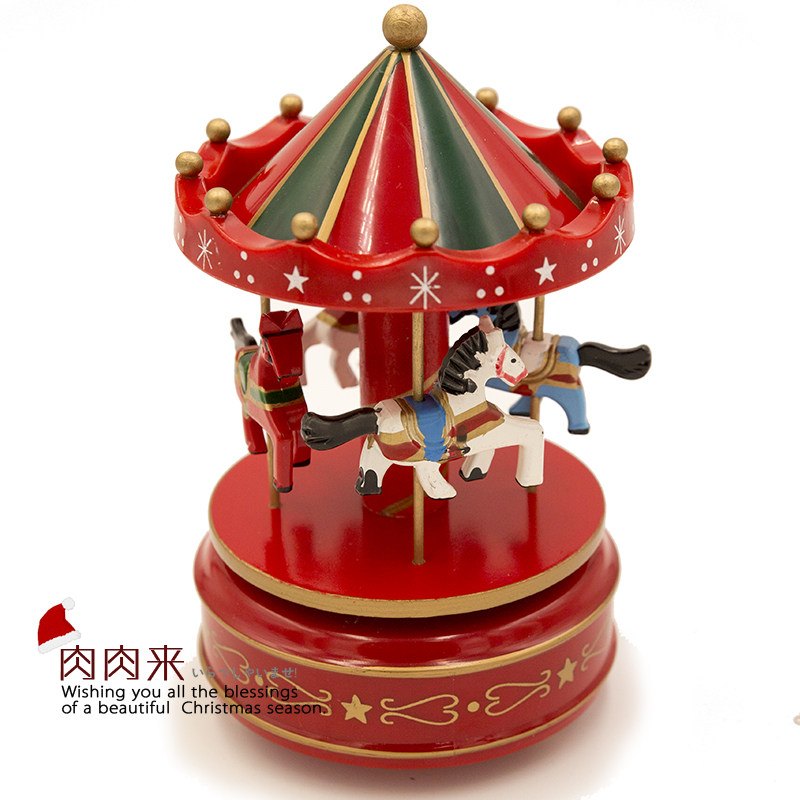 (Send Packing) Rotation Trojans Music Box Eight soundboxes Festive Birthday Gifts Christmas Valentine's Day Children's Day