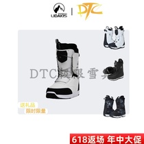 LIDAKIS snowboard shoes flat pattern sliding wild snow park all-round tgf system wire buckle ski boots warm