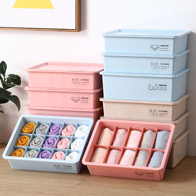 Underwear Socks Containing Box Plastic Briefs Bra Case Makeup Case Finishing Containing Box