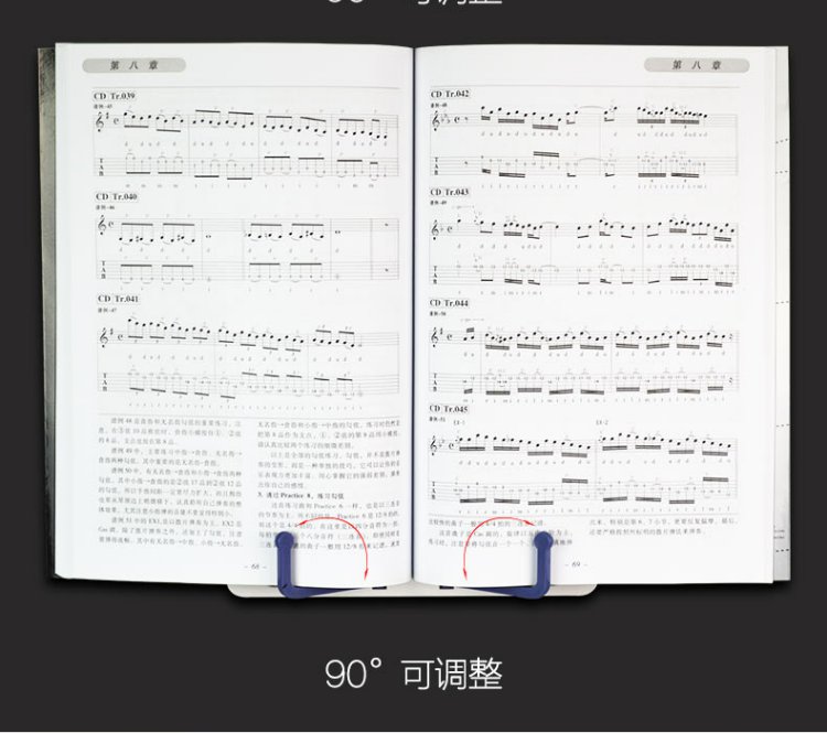 Âm nhạc di động đứng tay cuộn nhạc piano đứng piano đọc khung đọc đứng IPAD khung phẳng nhạc cụ nhạc đứng - Phụ kiện nhạc cụ dây đàn classic