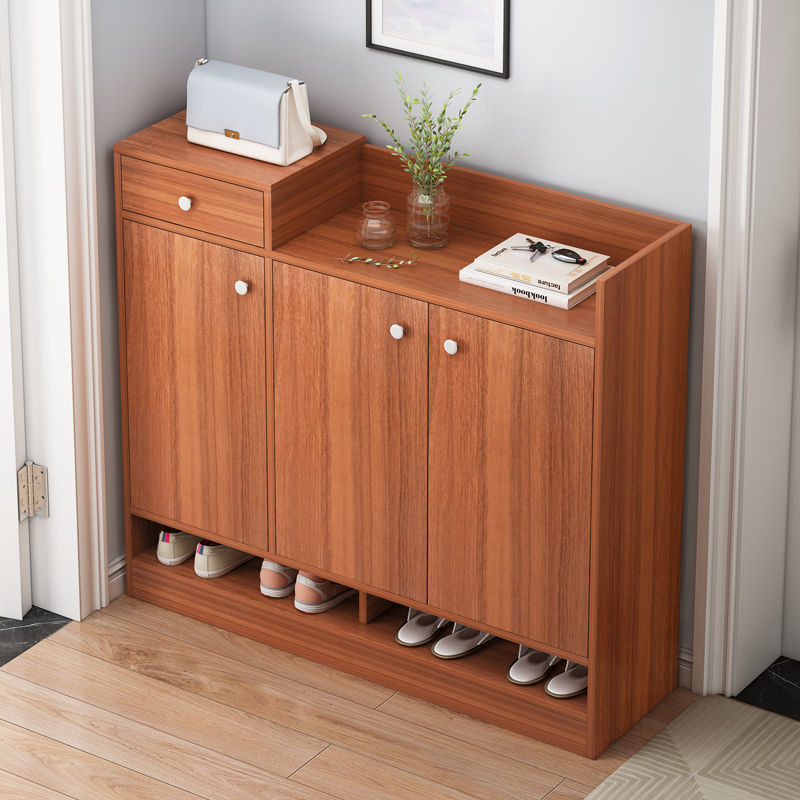Shoe Cabinet Simple Home Doorway Provincial Space Economy Type Indoor Good Looking Outdoor Aisle Small Narrow Multilayer Shoe Rack