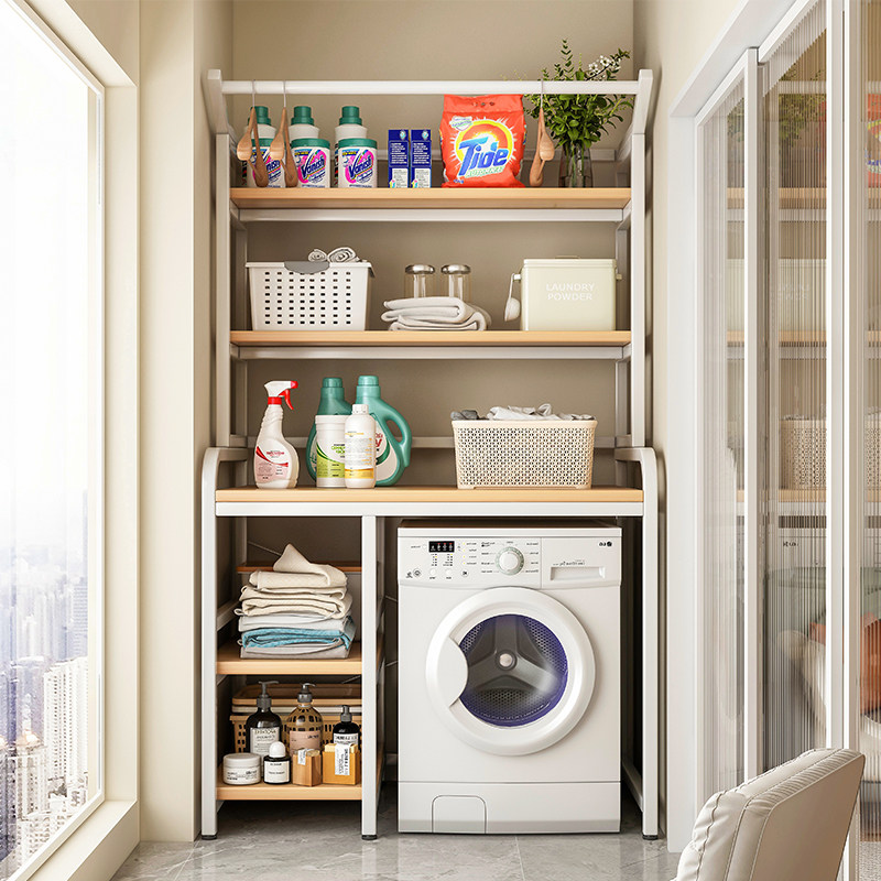 đế máy giặt chống rung Giá treo máy giặt con lăn sóng bánh xe phòng tắm vệ sinh phía trên kệ ban công vệ sinh lật giá đựng đồ hạ cánh chân de máy giặt lg chân de máy giặt panasonic