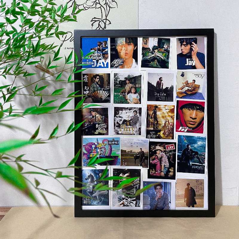 Zhou Jalen Decoration painting JAY album cover Collection Photo Frame Star Music Bedroom Listing Paintings