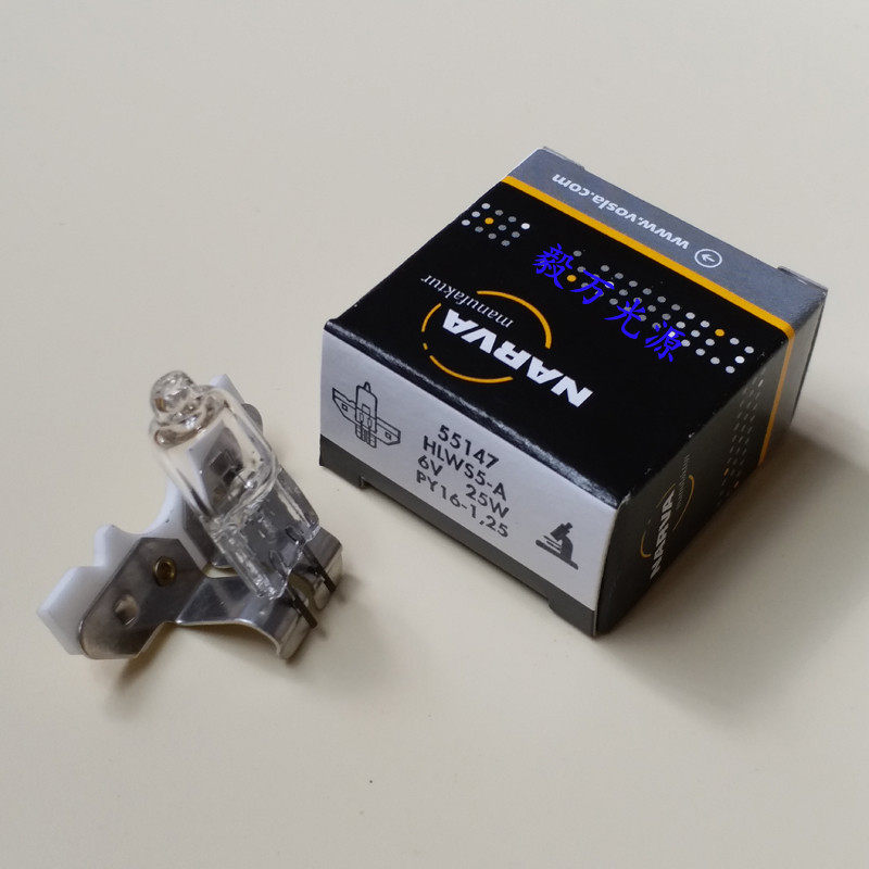 Lihua NARVA 55147 HLWS5-A 6V25W original ZEISS microscope bulb PY16-1 25