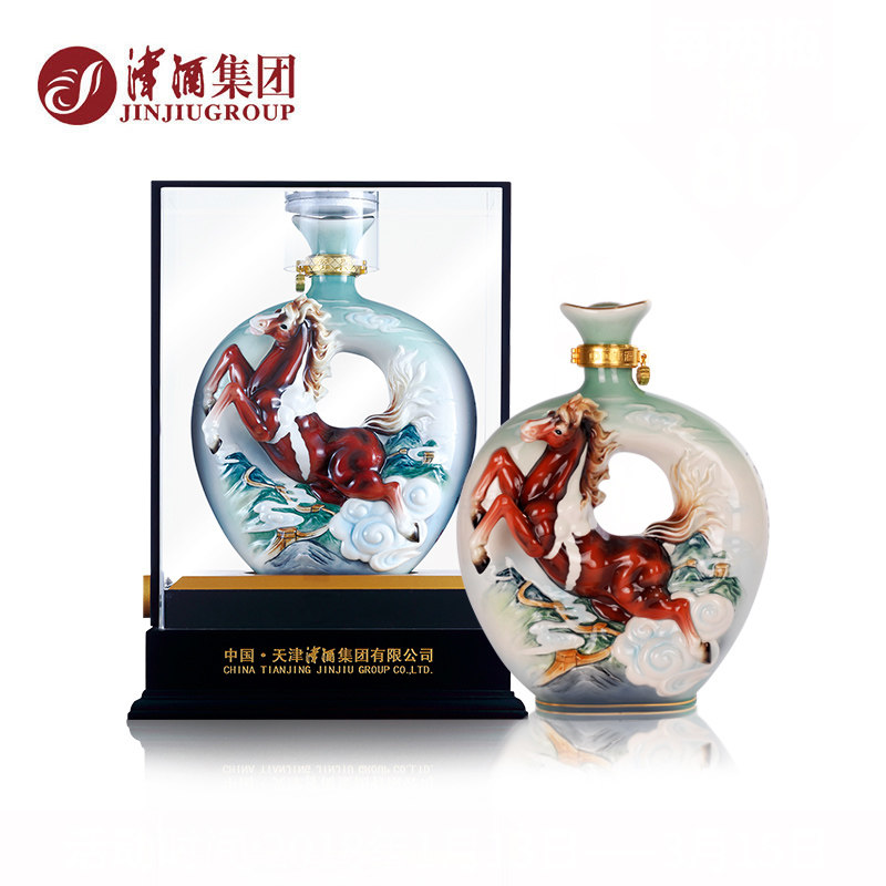 津酒60°中国津酒十二生肖马纪念酒1.5L浓香型白酒评价- 淘宝网