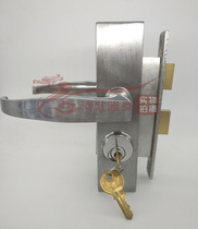 Original JS Golden Chicken mobile sentry box door lock highway kiosk high speed toll guard special door lock copper lock tongue