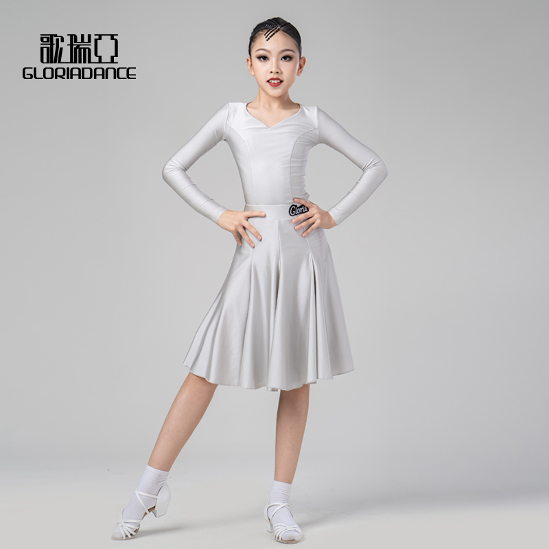 Gorya Latin dances girls chicken heart lead long sleeve break bone - free practice performance prescribed 3170