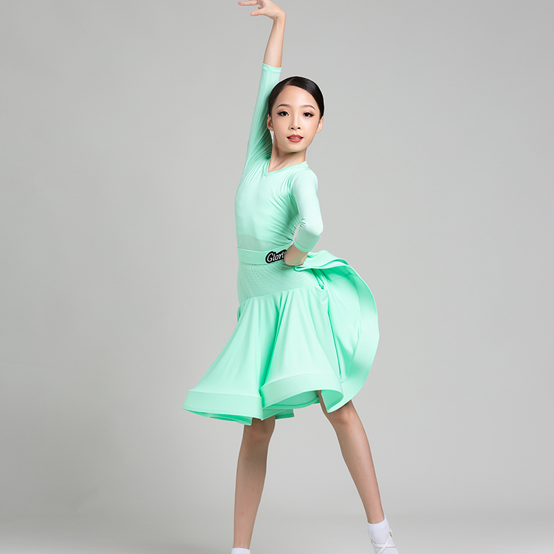 Song Liberia Women's Young Children Dance Clothing New Pint Training Customized Dance Suit Examination Test Standard Competition Regulations