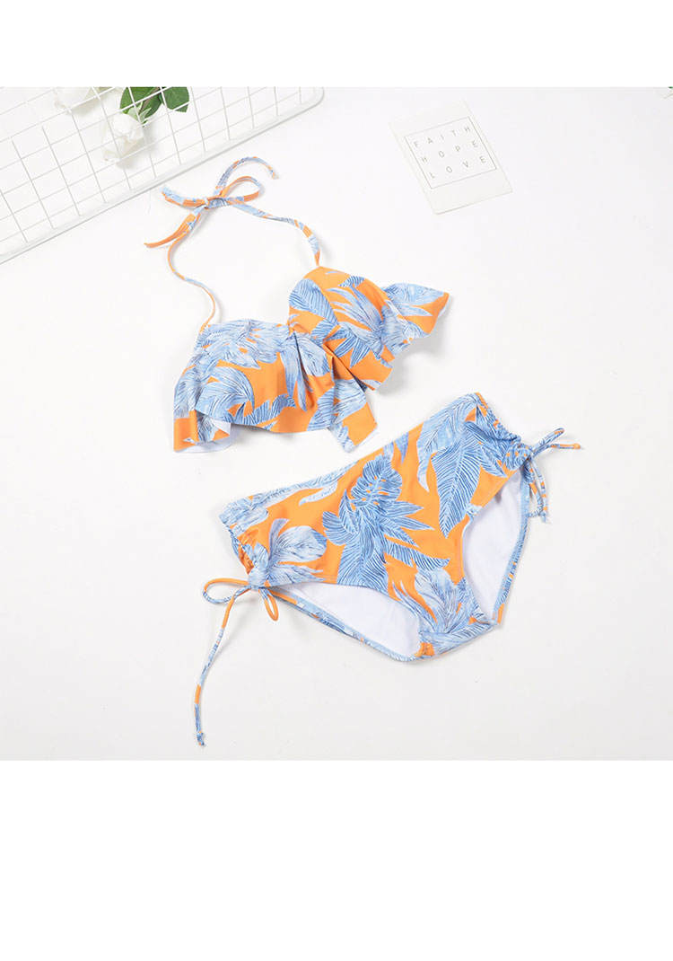 Quần đi biển Retro Cặp đôi bikini Đồ bơi ba mảnh Bảo tồn phụ nữ Slim Beach Kỳ nghỉ cho cặp đôi Đồ bơi 	đồ đôi đi biển cặp	