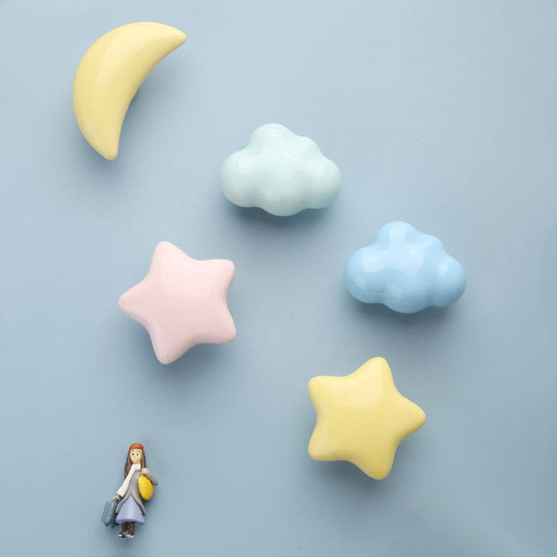 Simple boy children's room special handle modern high-end custom wardrobe door overall cabinet bedside table drawer handle