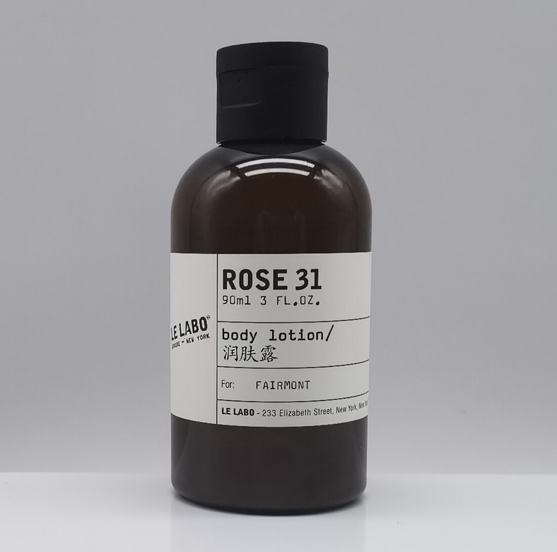 Fairmont Hotel LE LABO ROSE31 moisturizing the body milk 90ml large bottle of body