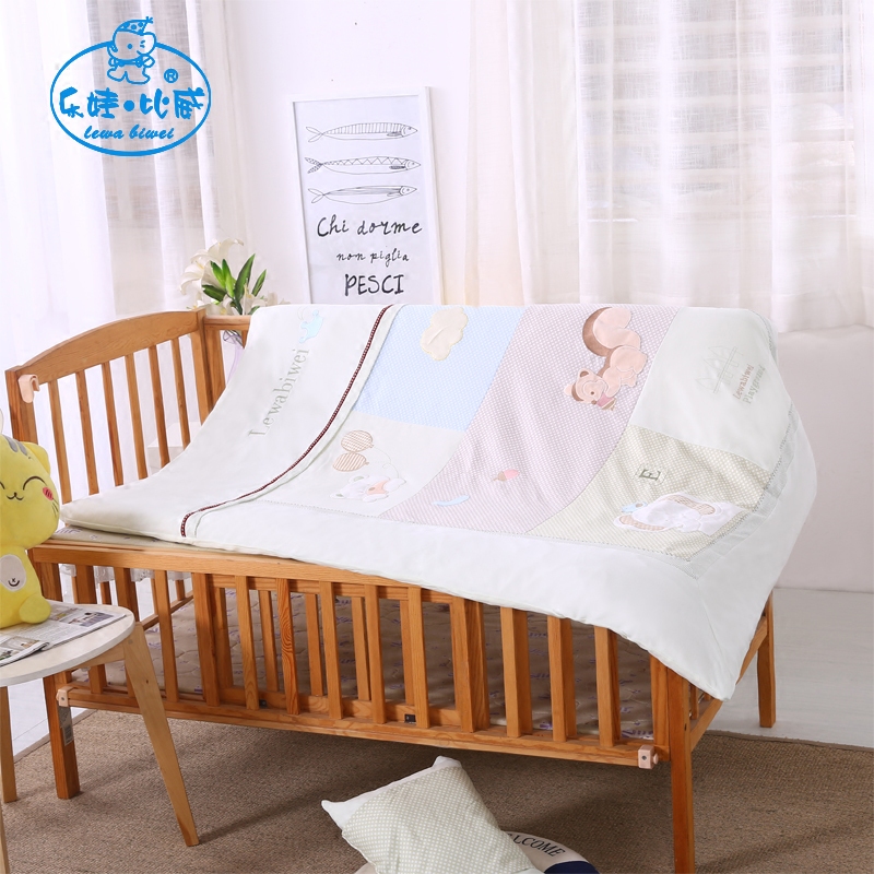 Leva Biwi baby knit cotton quilted by pure cotton baby quilted by full cotton cover by spring autumn and winter kindergarten
