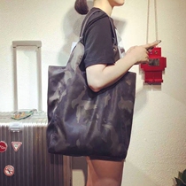 Tide Cards Big Bag women 2021 new retro camouflage shopping bag Jane about Han version Hit Color Single Shoulder Bag Womans Mom Package