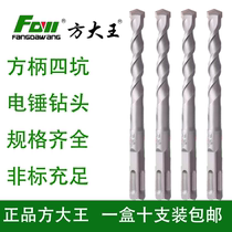 Fang Dawang Electric Hammer Drill Square Handle Four Pit Complete 110-500 Concrete Reinforcement Cement Wall Drilling