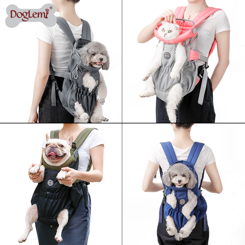 Pet Shoulder Bag Medium Dog Dog Out double shoulder bag Portable Bag pooch Chest Front Bag Teddy Kirky Kitty Breathable