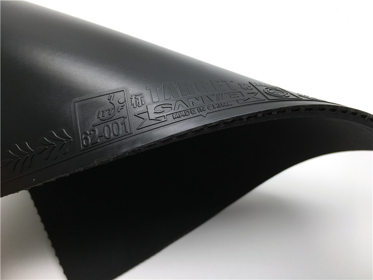 Ping Pong net đen mục tiêu ba chiều công nghệ Đức bánh đen sponge table tennis set cao su cao su siêu điên 3 quả bóng bàn tập