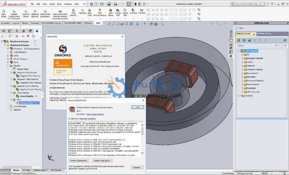 EMWorks EMS/HFWorks For SW 系列电磁仿真分析插件下载汇总 - SolidWorks论坛 - CAD论坛 - 机械区 ...