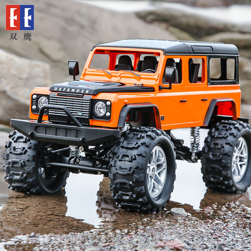 Double Eagle large electric remote control car four-wheel drive off-road high-speed climbing car racing mountain bike children's toy model
