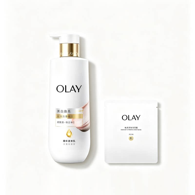 OLAY玉兰油超白瓶美白身体乳春夏女士保湿滋润水光持久留香正品 香滋实拍商品图