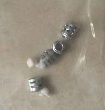 DIY four-axis aircraft 716 720 hollow cup motor protective cover 4 base motor foot rubber ring